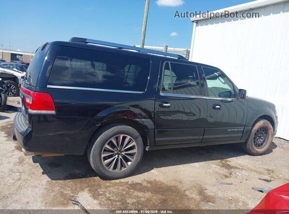 5LMJJ3HT2GEL08343 2016 LINCOLN NAVIGATOR L Black Rear interior view
