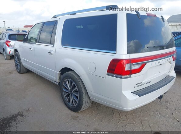 5LMJJ3HT3GEL06875 2016 LINCOLN NAVIGATOR L White Tył lewy