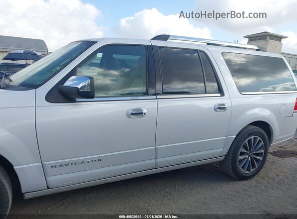 5LMJJ3HT3GEL06875 2016 LINCOLN NAVIGATOR L White Widok wnętrza 360 stopni