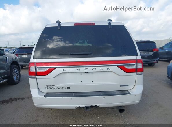 5LMJJ3HT3GEL06875 2016 LINCOLN NAVIGATOR L White 
