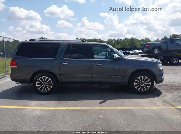 5LMJJ3HT5GEL08160 2016 LINCOLN NAVIGATOR L Серый Вид задней части салона