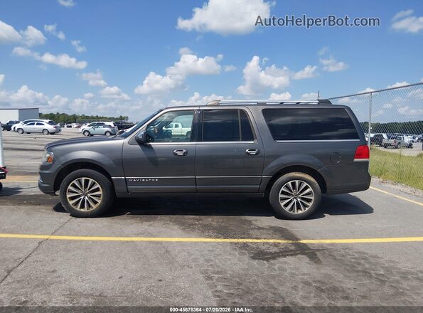 5LMJJ3HT5GEL08160 2016 LINCOLN NAVIGATOR L Серый Панорамный вид салона 360°