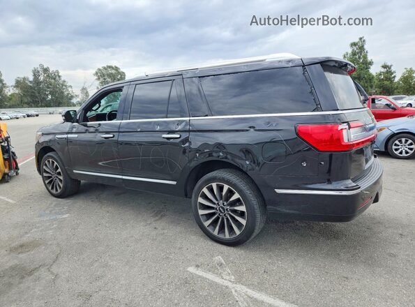 5LMJJ3HT7KEL09870 2019 LINCOLN NAVIGATOR Черный Задняя левая четверть