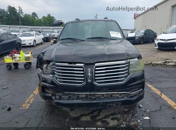 5LMJJ3JT1GEL02849 2016 LINCOLN NAVIGATOR L Black Widok deski rozdzielczej