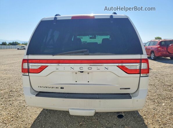 5LMJJ3JT1GEL03368 2016 LINCOLN NAVIGATOR White უკანა ხედი