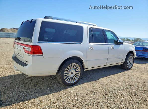 5LMJJ3JT1GEL03368 2016 LINCOLN NAVIGATOR White უკანა მარჯვენა