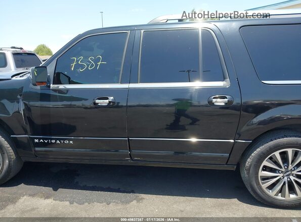 5LMJJ3JT3GEL06403 2016 LINCOLN NAVIGATOR L Black Вид задньої частини салону