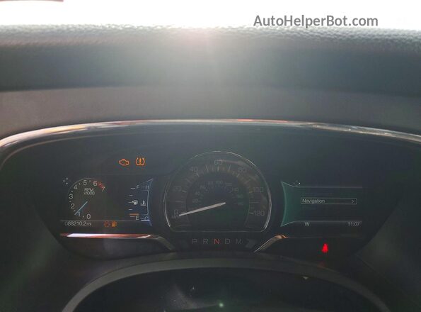 5LMJJ3JT5HEL08932 2017 LINCOLN NAVIGATOR Black Вид щитка приладів