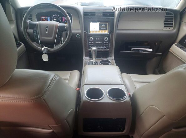 5LMJJ3JT5HEL09045 2017 LINCOLN NAVIGATOR Black Vista del salpicadero