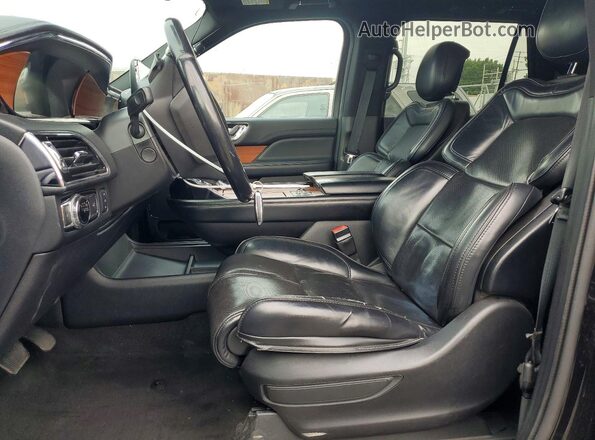 5LMJJ3JT7KEL14688 2019 LINCOLN NAVIGATOR Black Widok wnętrza z przodu