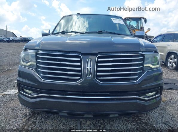 5LMJJ3KT6GEL03753 2016 LINCOLN NAVIGATOR L Gray Вид щитка приладів