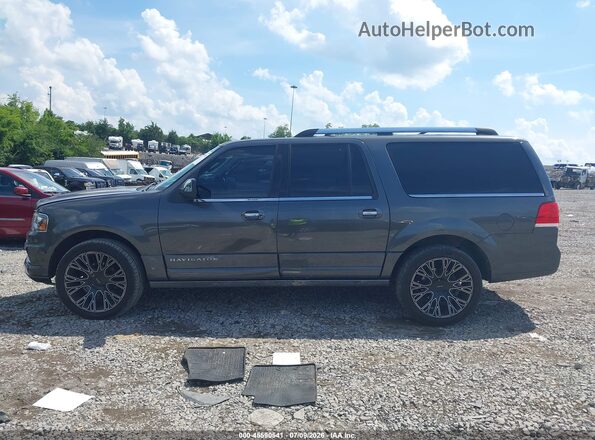 5LMJJ3KT6GEL03753 2016 LINCOLN NAVIGATOR L Gray Панорамний вид салону 360°