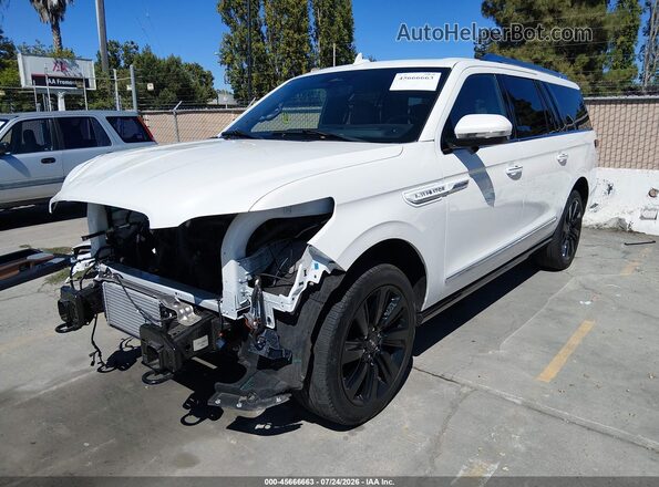 5LMJJ3LG7REL15625 2024 LINCOLN NAVIGATOR White Przód lewy