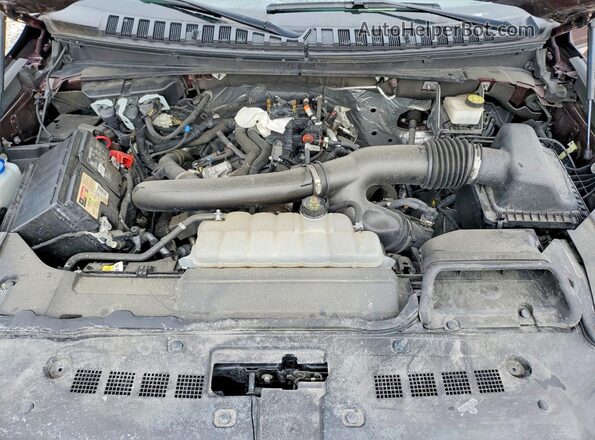 5LMJJ3LG8PEL07126 2023 LINCOLN NAVIGATOR Бордовый Вид подкапотного пространства