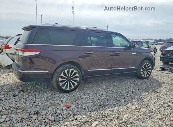 5LMJJ3LG8PEL07126 2023 LINCOLN NAVIGATOR Бордовый Задняя правая четверть