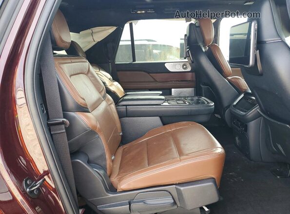 5LMJJ3LG8PEL07126 2023 LINCOLN NAVIGATOR Бордовый Вид задней части салона