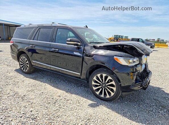 5LMJJ3LG8PEL08910 2023 LINCOLN NAVIGATOR Черный Передняя правая четверть