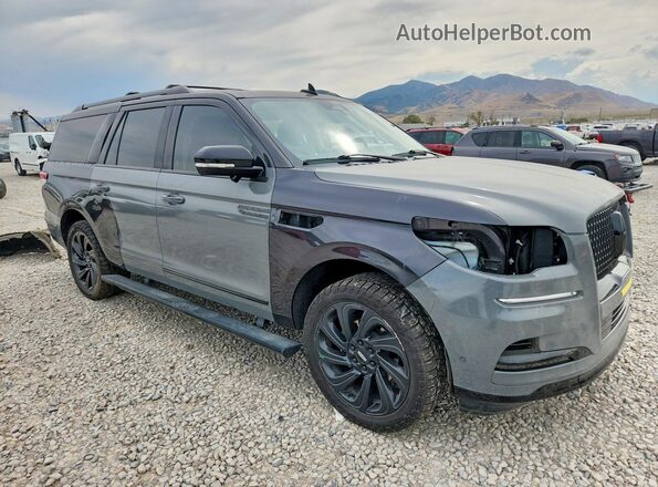5LMJJ3LGXREL05767 2024 LINCOLN NAVIGATOR Серый Передняя правая четверть
