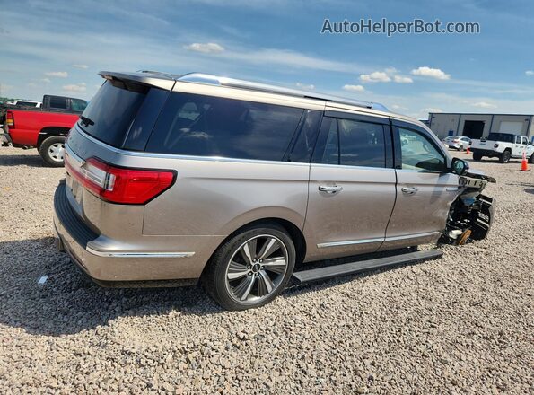 5LMJJ3LT0KEL05375 2019 LINCOLN NAVIGATOR Tan უკანა მარჯვენა