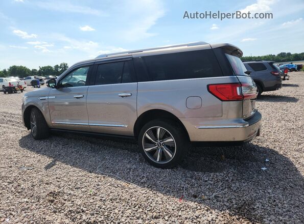 5LMJJ3LT0KEL05375 2019 LINCOLN NAVIGATOR Tan უკანა მარცხენა