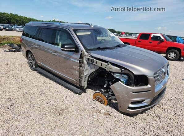 5LMJJ3LT0KEL05375 2019 LINCOLN NAVIGATOR Tan წინა მარჯვენა