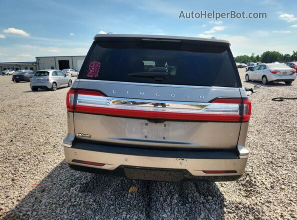 5LMJJ3LT0KEL05375 2019 LINCOLN NAVIGATOR Tan უკანა ხედი