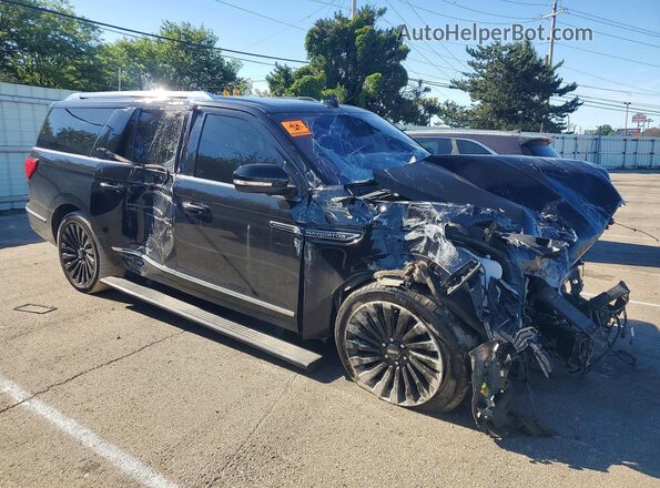 5LMJJ3LT1LEL11641 2020 LINCOLN NAVIGATOR Black Front right