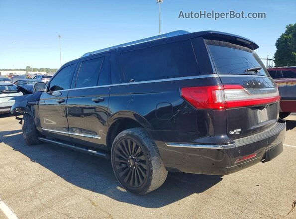 5LMJJ3LT1LEL11641 2020 LINCOLN NAVIGATOR Black Rear left