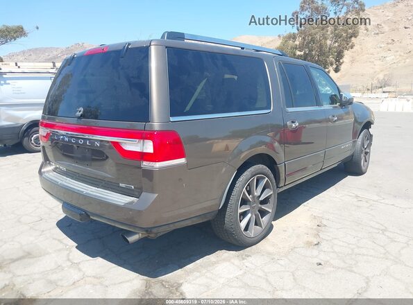 5LMJJ3LT2GEL05935 2016 LINCOLN NAVIGATOR L Brown Задня права чверть