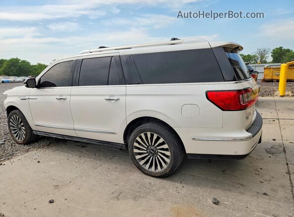 5LMJJ3LT2KEL13137 2019 LINCOLN NAVIGATOR White Tył lewy