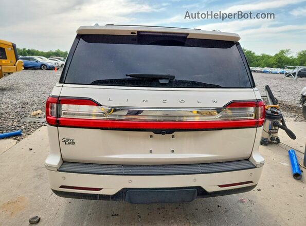 5LMJJ3LT2KEL13137 2019 LINCOLN NAVIGATOR White Widok z tyłu