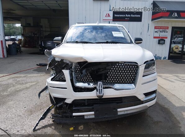 5LMJJ3LT3KEL13194 2019 LINCOLN NAVIGATOR L White Vista del cuadro de instrumentos