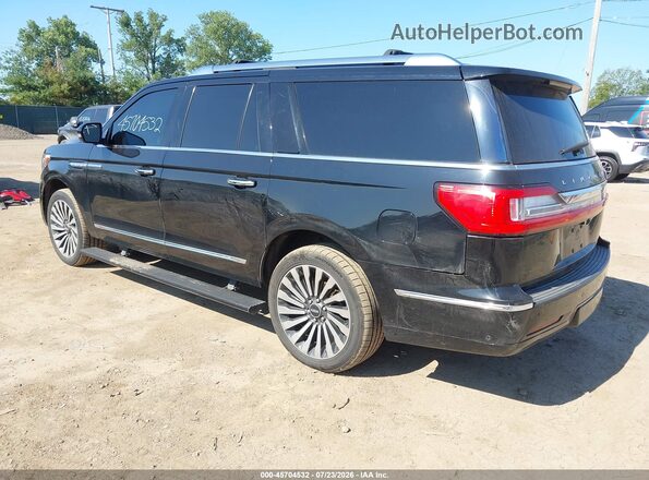 5LMJJ3LT4JEL01862 2018 LINCOLN NAVIGATOR L Black Հետևի ձախ