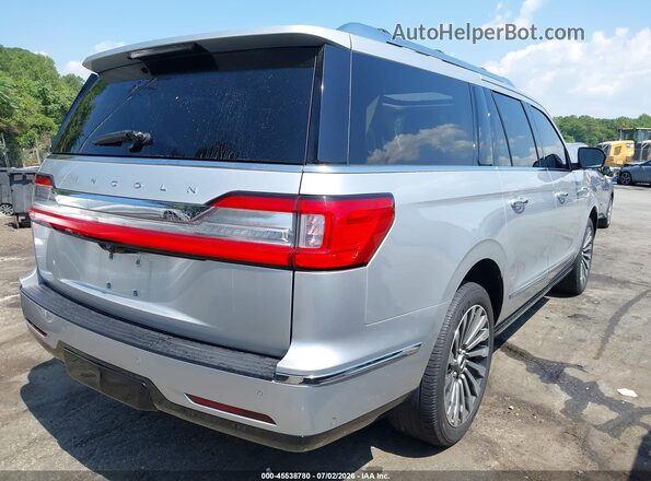 5LMJJ3LT4KEL04262 2019 LINCOLN NAVIGATOR L Silver უკანა მარჯვენა