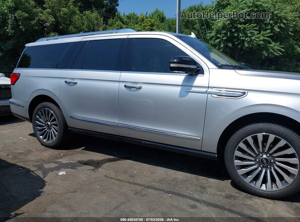 5LMJJ3LT4KEL04262 2019 LINCOLN NAVIGATOR L Silver უკანა სალონის ხედი