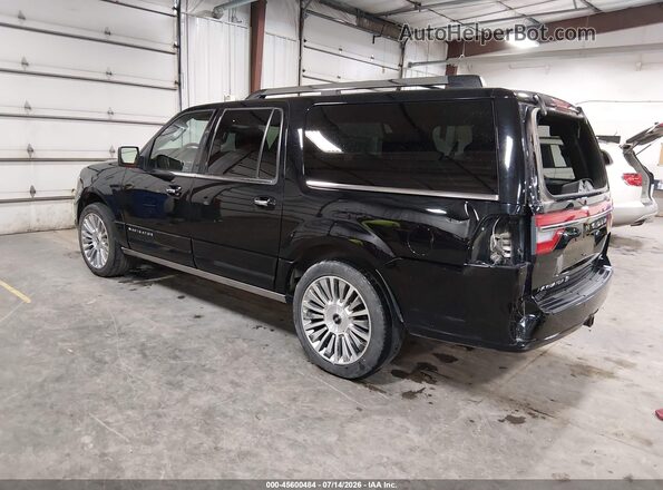 5LMJJ3LT6GEL00379 2016 LINCOLN NAVIGATOR L Black Հետևի ձախ
