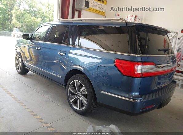 5LMJJ3LT6KEL26229 2019 LINCOLN NAVIGATOR L Blue Tył lewy