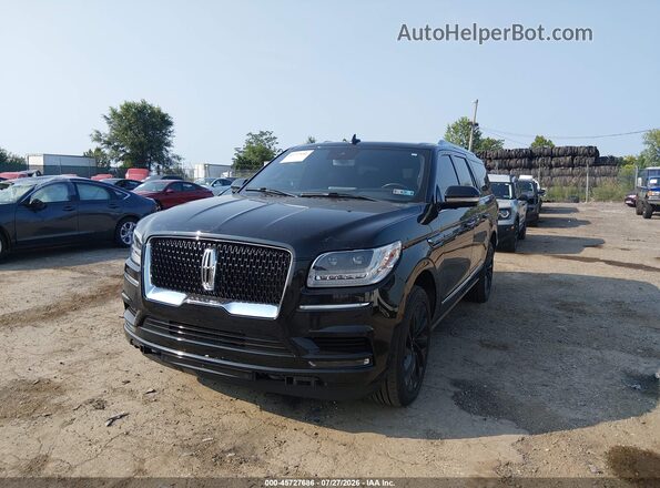 5LMJJ3LT9MEL20508 2021 LINCOLN NAVIGATOR Черный Вид спереди