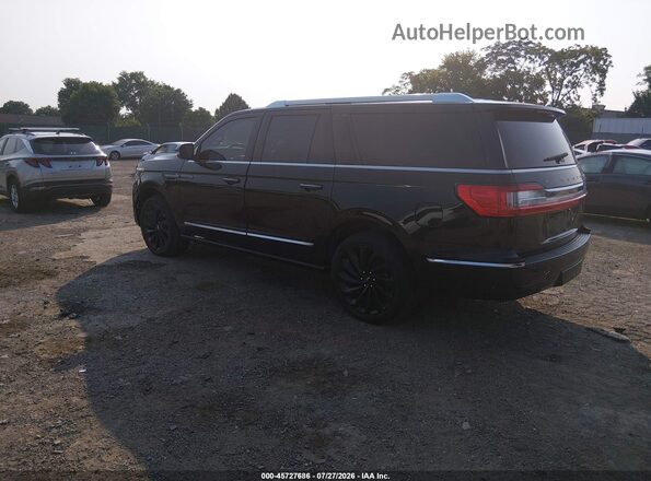 5LMJJ3LT9MEL20508 2021 LINCOLN NAVIGATOR Черный Задняя левая четверть