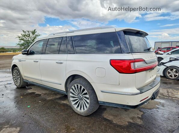 5LMJJ3LTXKEL19638 2019 LINCOLN NAVIGATOR White Задня ліва чверть