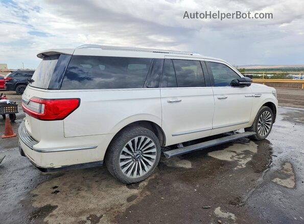 5LMJJ3LTXKEL19638 2019 LINCOLN NAVIGATOR White Задня права чверть