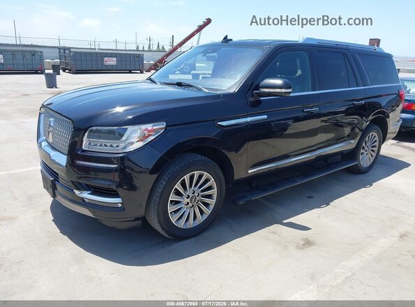 5LMJJ3MT3LEL07475 2020 LINCOLN NAVIGATOR Черный Передняя левая четверть