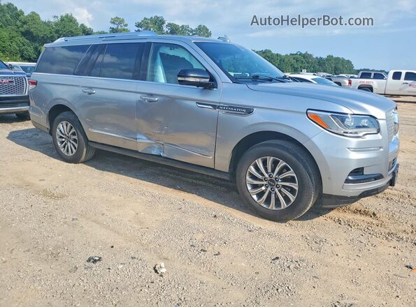 5LMJJ3NT5NEL08287 2022 LINCOLN NAVIGATOR Silver Передня права чверть