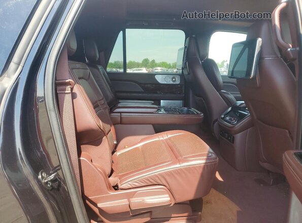 5LMJJ3TT1LEL21666 2020 LINCOLN NAVIGATOR Black Rear interior view