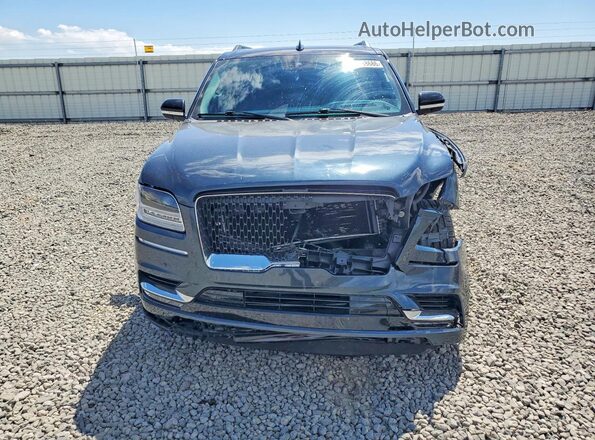 5LMJJ3TT1MEL09745 2021 LINCOLN NAVIGATOR Blue Widok z przodu