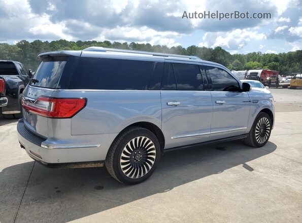 5LMJJ3TT8KEL18519 2019 LINCOLN NAVIGATOR Синий Задняя правая четверть