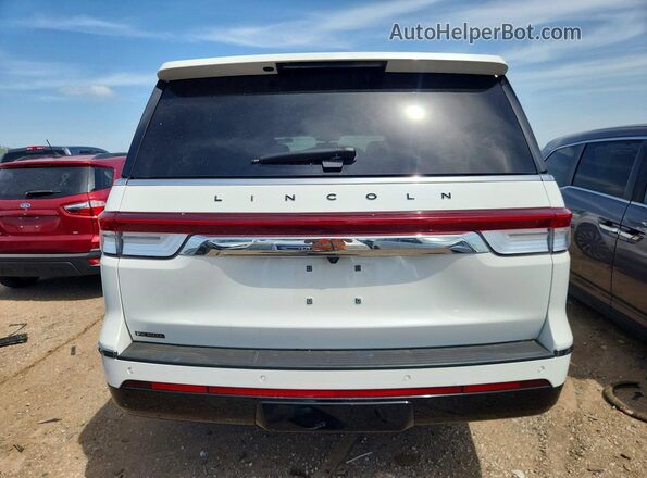 5LMJJ3TT8NEL08402 2022 LINCOLN NAVIGATOR White უკანა ხედი