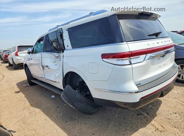 5LMJJ3TT8NEL08402 2022 LINCOLN NAVIGATOR White უკანა მარცხენა