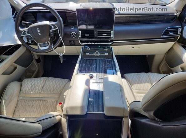5LMJJ3TT8NEL08402 2022 LINCOLN NAVIGATOR White წინა პანელის ხედი