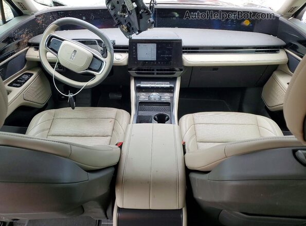 5LMPJ8JA2SJ969855 2025 LINCOLN NAUTILUS Maroon Vista del salpicadero
